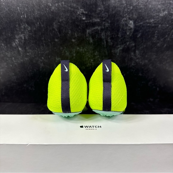 NIKE ZOOM SUPERFLY ELITE 2 VOLT MINT FOAM WOMENS TRACK SPIKES SIZE 5.5 ATOMKNIT - Picture 4 of 11